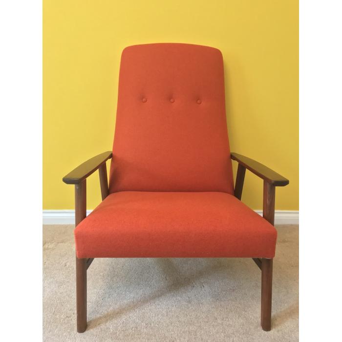 Mid Century Danish Teak Arm Chair.jpg